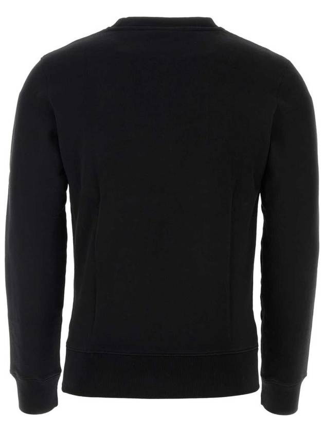 Fox Head Patch Regular Sweatshirt Black - MAISON KITSUNE - BALAAN 3