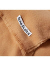 Logo Wool Muffler Camel Brown - ACNE STUDIOS - BALAAN 5