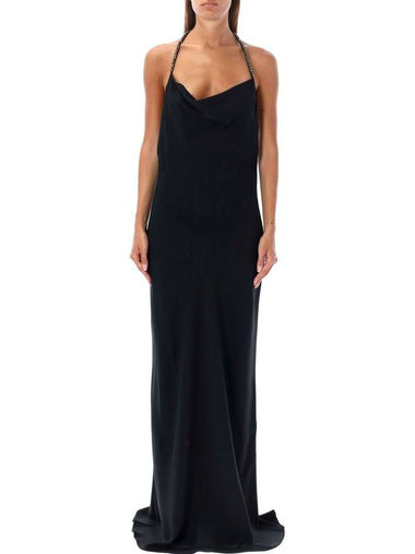 Stella McCartney Crystal Straps Long Dress - STELLA MCCARTNEY - BALAAN 1