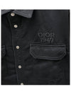 Overshirt Cotton Jacket Black - DIOR - BALAAN 6