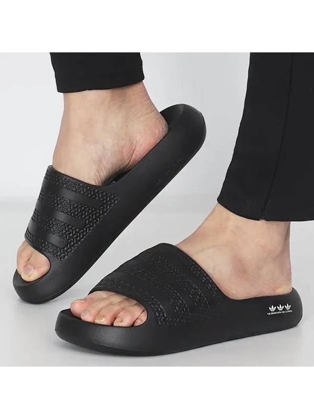 Adilette Ayun Slide Slippers Core Black - ADIDAS - BALAAN 2