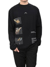 GLASS Men's Sweatshirt Black - A-COLD-WALL - BALAAN 2