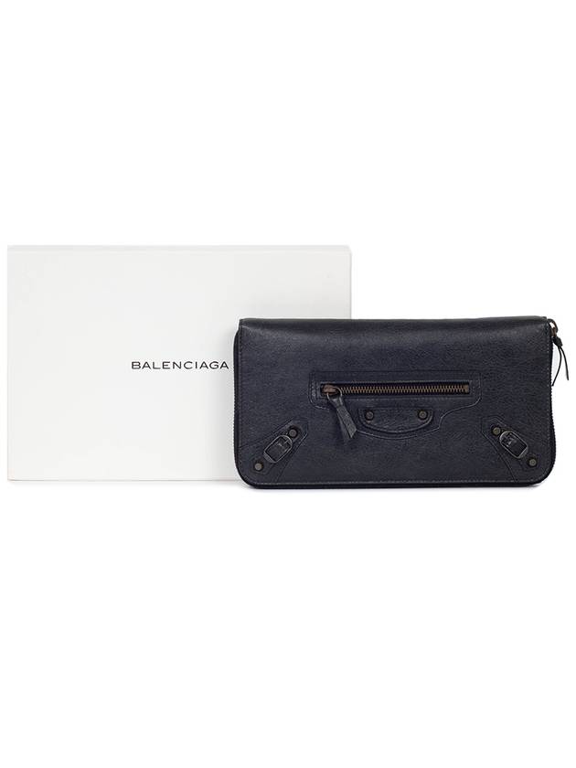 Continental Zip Around Long Wallet 130788 D940T 1000 Black - BALENCIAGA - BALAAN 6