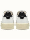 Medalist Black Tab Low Top Sneakers White - AUTRY - BALAAN 4