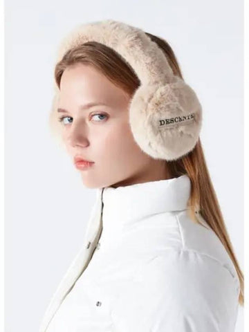 Women s Ear Warmers Beige SP422UWAO2 - DESCENTE - BALAAN 1