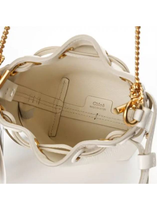 Marcie Micro Bucket Bag Ivory - CHLOE - BALAAN 6