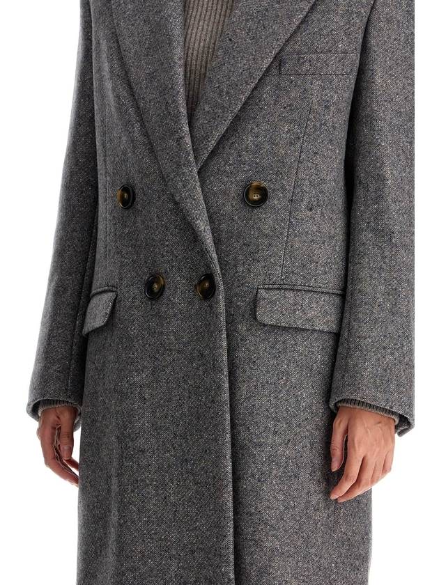 maxi tweed coat in - STELLA MCCARTNEY - BALAAN 4