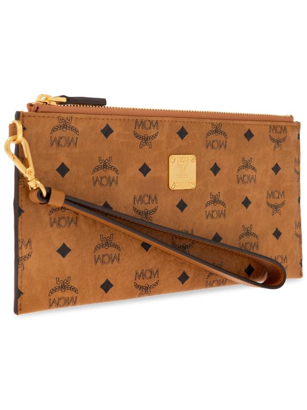 MCM Wallet With Monogram, Women's, Brown - MCM - BALAAN 4