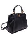 Peekaboo Iconic Small Tote Bag Black - FENDI - BALAAN 4