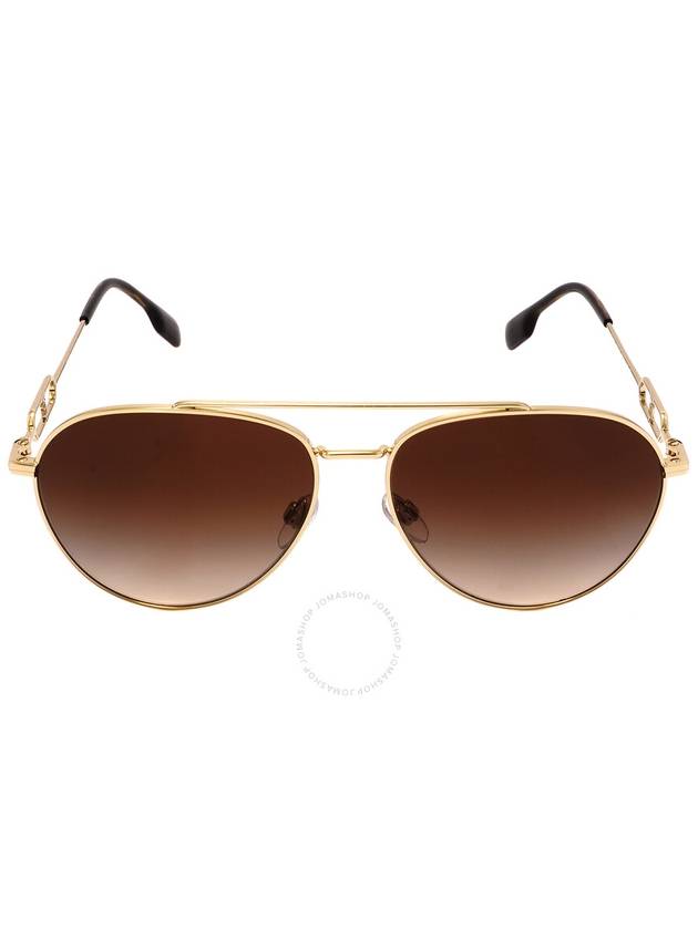 Eyewear Carmen Aviator Sunglasses Brown - BURBERRY - BALAAN 1