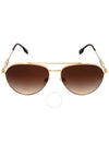 Eyewear Carmen Aviator Sunglasses Brown - BURBERRY - BALAAN 1