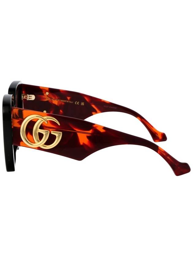 logo decorated oversized sunglasses GG0956S009 - GUCCI - BALAAN 4