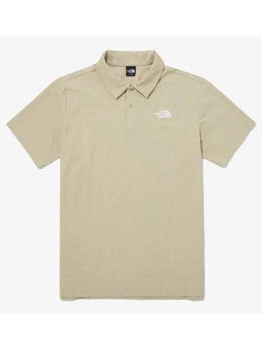 The North Face NT7PQ06C Men s Ice Field Short Sleeve Polo - THE NORTH FACE - BALAAN 1