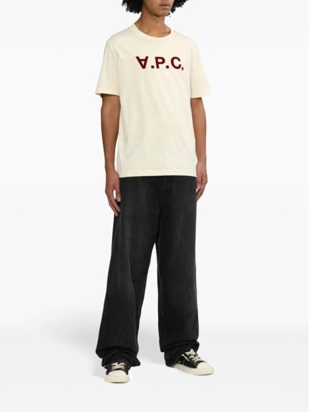 Standard Grand VPC Short Sleeve T-Shirt Ivory - A.P.C. - BALAAN 6