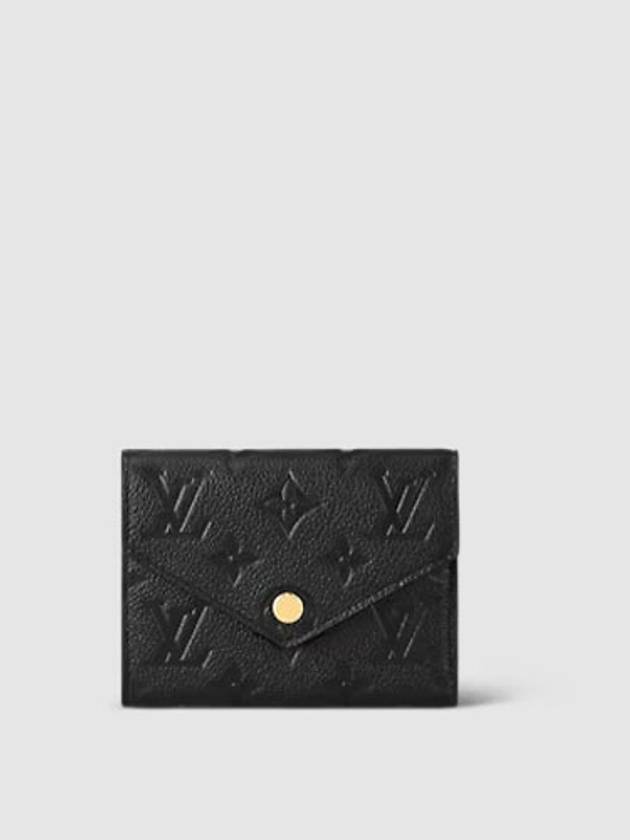 Victorine Wallet Monogram Empreinte Black - LOUIS VUITTON - BALAAN 2