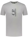 30/1 Jersey British Sailor Short Sleeve T-Shirt Grey - CP COMPANY - BALAAN 2