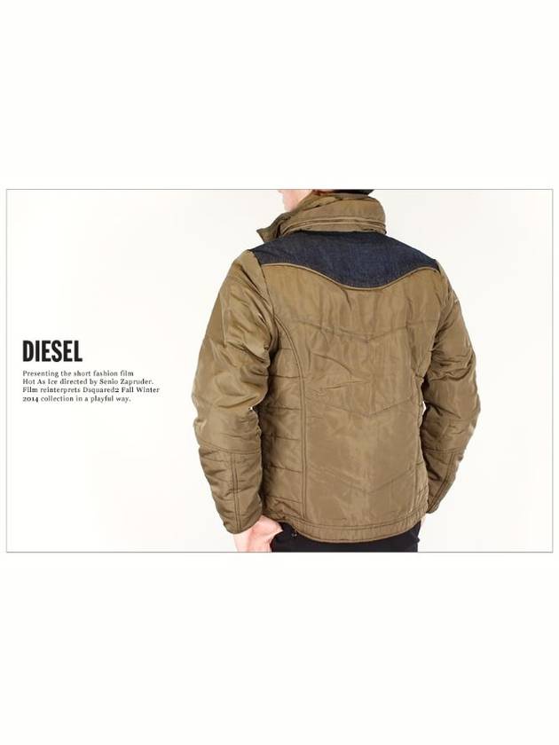 Men WENNO Down Jacket 51F - DIESEL - BALAAN 4