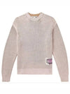 Smashing Bow Logo Label Knit Top Pink - ACNE STUDIOS - BALAAN 2