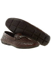 crocodile effect driving shoes - PRADA - BALAAN.