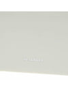 Logo Leather Card Wallet White - JIL SANDER - BALAAN 7