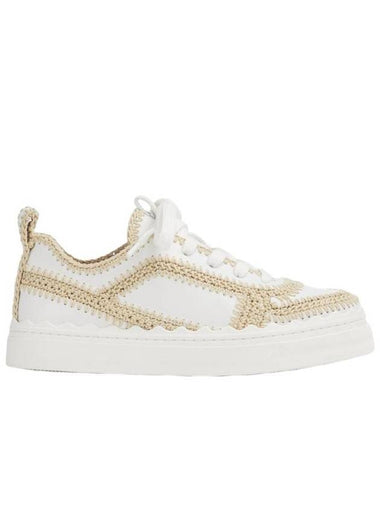 Lauren Low Top Sneakers White - CHLOE - BALAAN 1