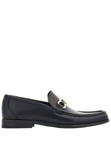 Ferragamo Gancini Ornament Calfskin Moccasin, Size 5.5 - SALVATORE FERRAGAMO - BALAAN 1