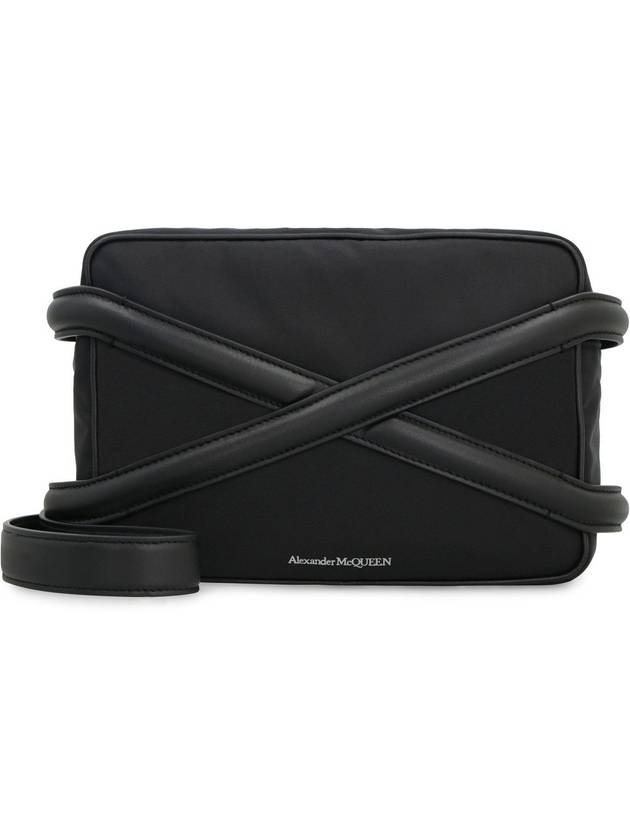 Harness Nylon Cross Bag Black - ALEXANDER MCQUEEN - BALAAN 3