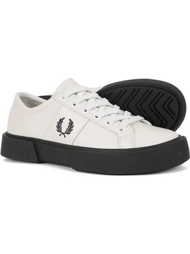 B70 Leather Low Top Sneakers White - FRED PERRY - BALAAN 3