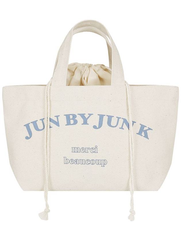 JK logo eco bag_blue - JUN BY JUN K - BALAAN 1