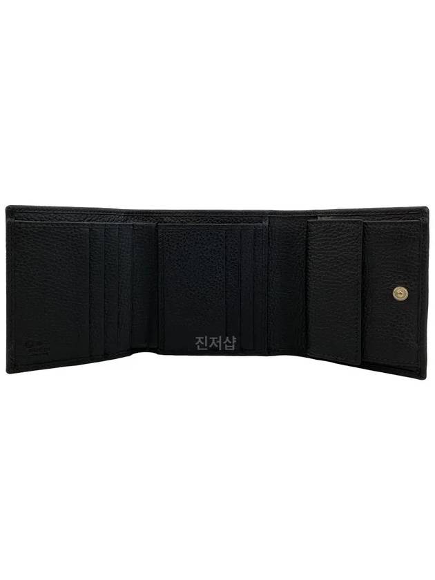 Soho 3-Tier Half Wallet Black - GUCCI - BALAAN 5