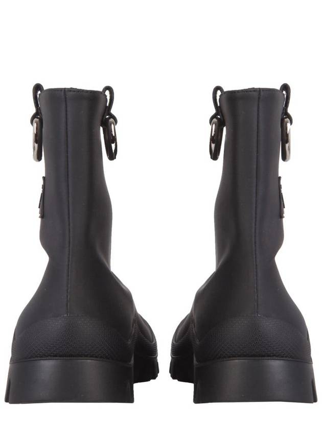 Logo Rain Boots Black - MSGM - BALAAN 5