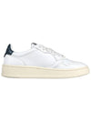 Medalist Black Heel Tab Low Top Sneakers White - AUTRY - BALAAN 5