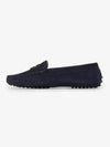 Gommino Suede Driving Shoes Blue - TOD'S - BALAAN 2