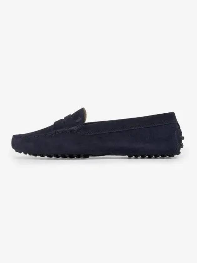 Gommino Suede Driving Shoes Blue - TOD'S - BALAAN 2