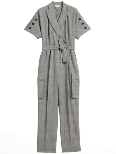 Bari Wool Jump Suit Grey - MAX MARA - BALAAN 1