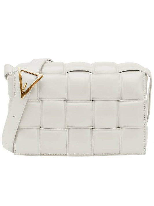 Gold Hardware Padded Cassette Cross Bag Chalk - BOTTEGA VENETA - BALAAN 2