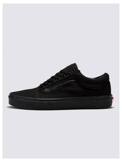 Old Skool Canvas Low Top Sneakers Black - VANS - BALAAN 2