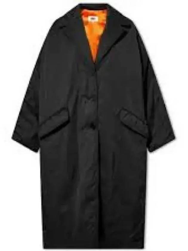 Oversized Long Single Coat Black - MAISON MARGIELA - BALAAN 2