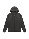 Men's Two-way Logo Hooded Zip-up Charcoal SW23PTS01DK - SOLEW - BALAAN 2