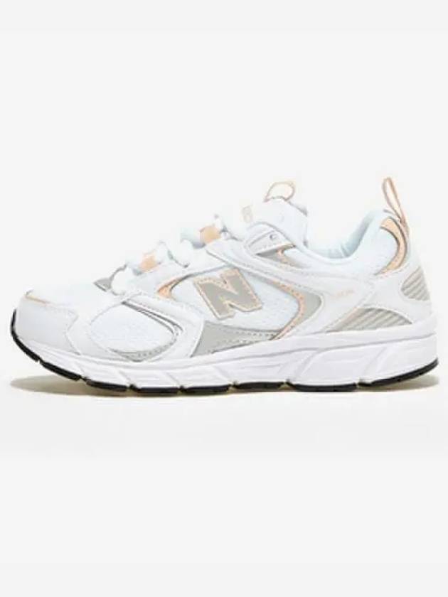 408 Low Top Sneakers Ivory Grey - NEW BALANCE - BALAAN 2