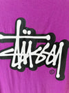 AU AUSTRALIA OFFSET GRAFFITI RELAXED T-SHIRT ST131007 PURPLE WOMENS - STUSSY - BALAAN 4