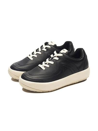 Doong Doong Leather Low Top Sneakers Black - MAU - BALAAN 2