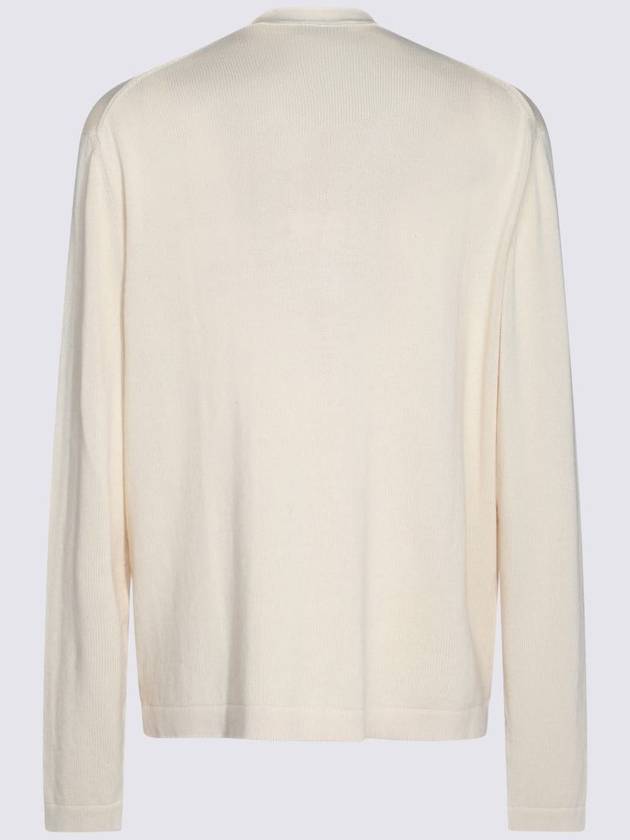 Embroidery Logo Cardigan Off White - VIVIENNE WESTWOOD - BALAAN 3