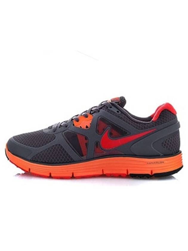 01454164080Luna Glide+3Gray Orange - NIKE - BALAAN 1