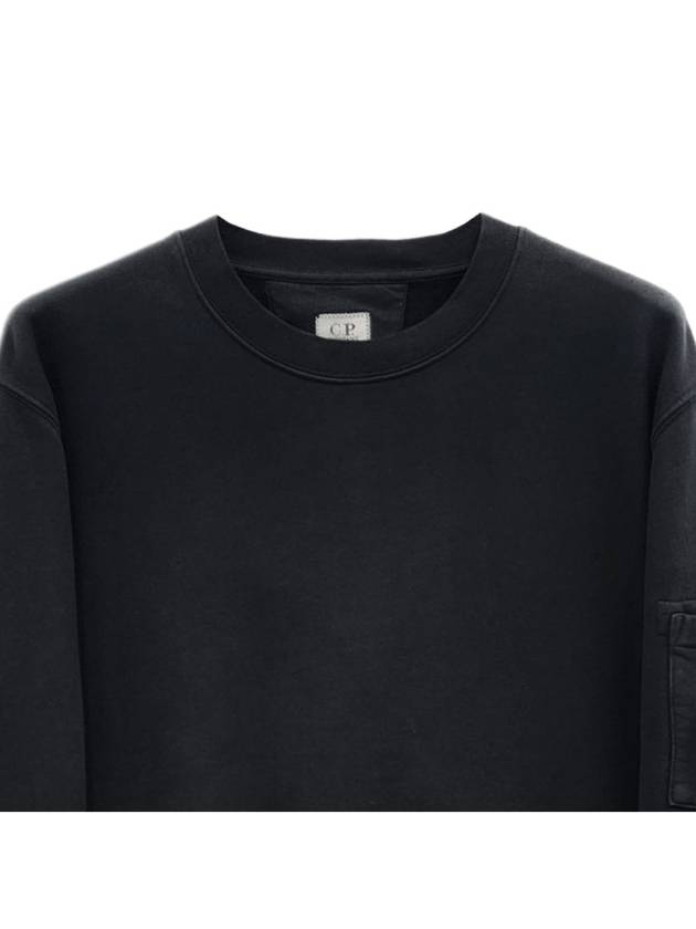 Lens wappen brushed sweatshirt 13CMSS008A - CP COMPANY - BALAAN 3