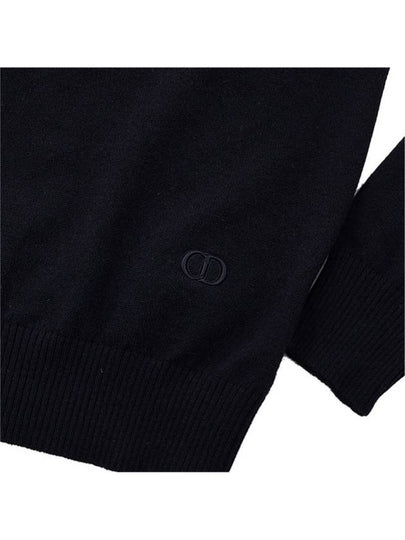 M Dior Homme Men s Icon Embroidered Logo Cashmere Knit T Shirt - DIOR - BALAAN 2