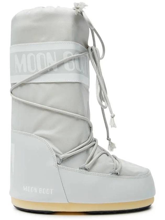 Logo Snow Winter Boots Grey - MOON BOOT - BALAAN 5