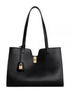 Cabas 16 Smooth Calfskin Tote Bag Black - CELINE - BALAAN 2