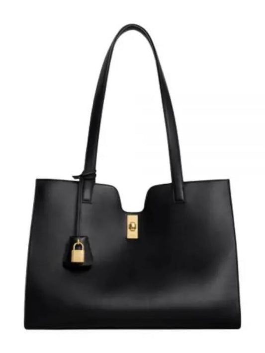 Cabas 16 Smooth Calfskin Tote Bag Black - CELINE - BALAAN 2