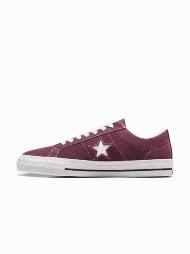 Cons One Star Pro Suede Low Top Sneakers Blood Stone - CONVERSE - BALAAN 1